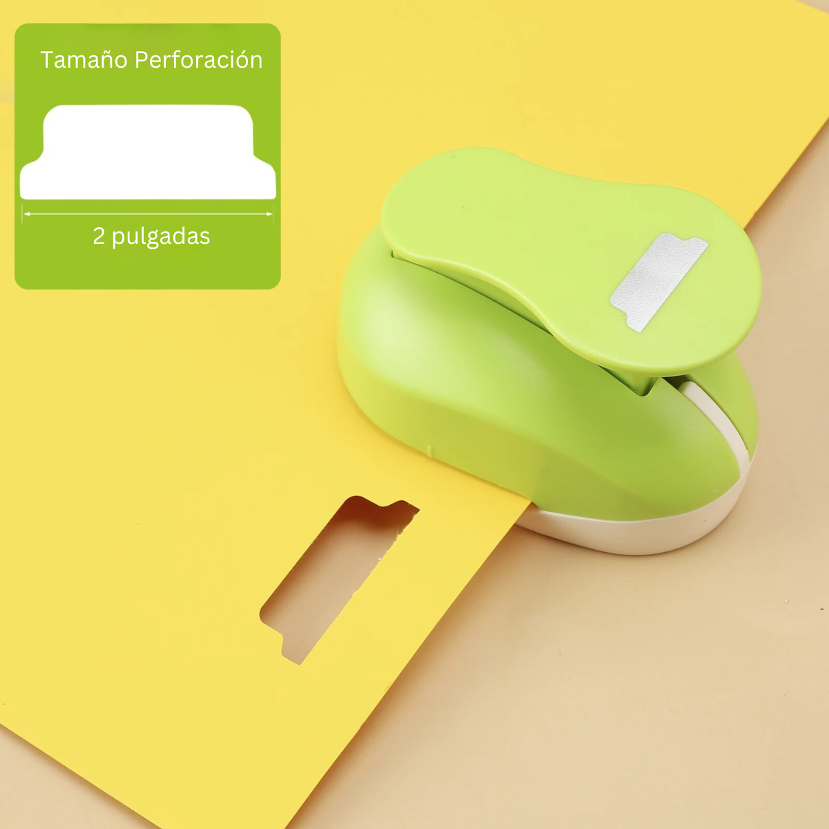 Perforadora Diseño Tab 2 Pulgadas