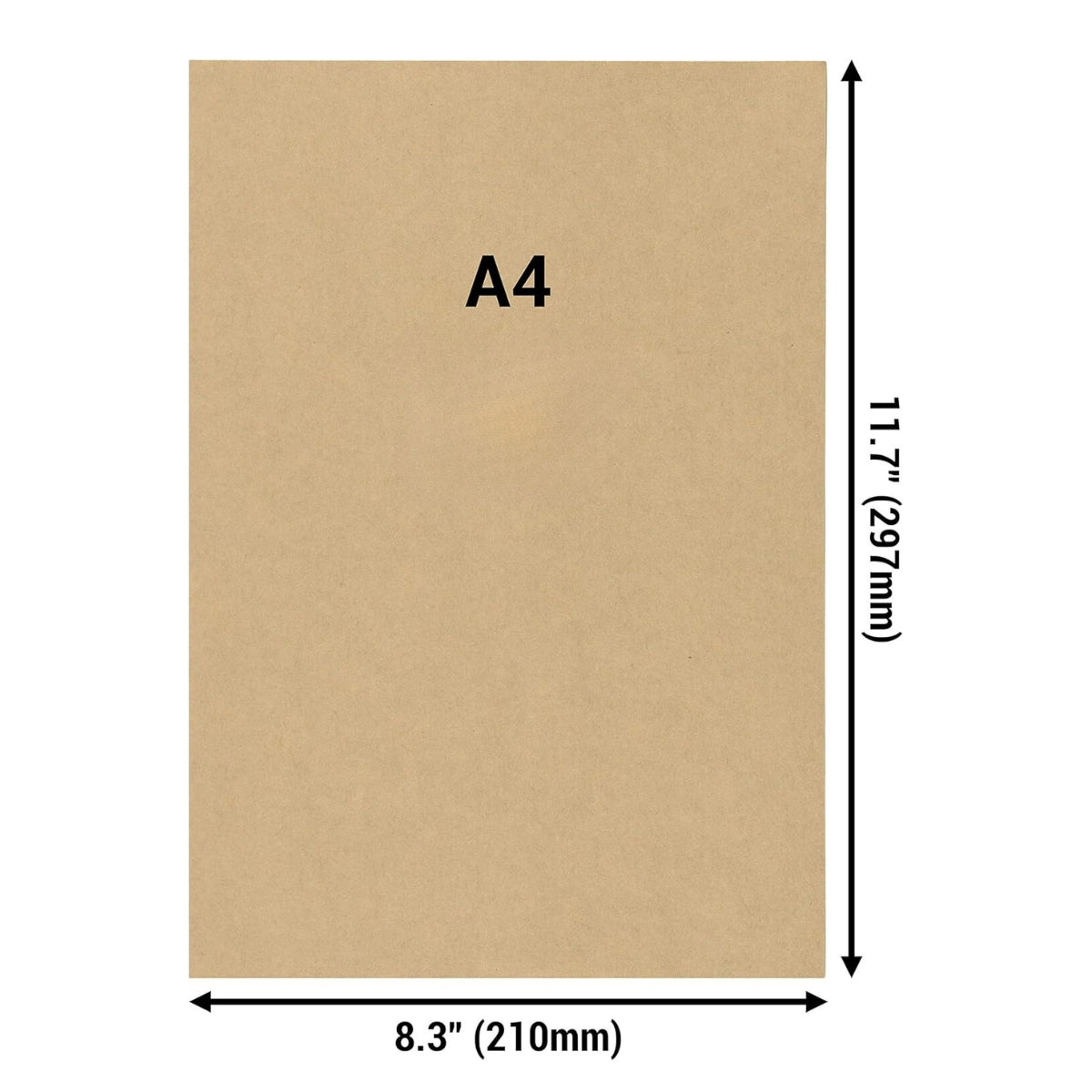 Papel Adhesivo Kraft Imprimible A4/120g/20 Hojas Lee Centro