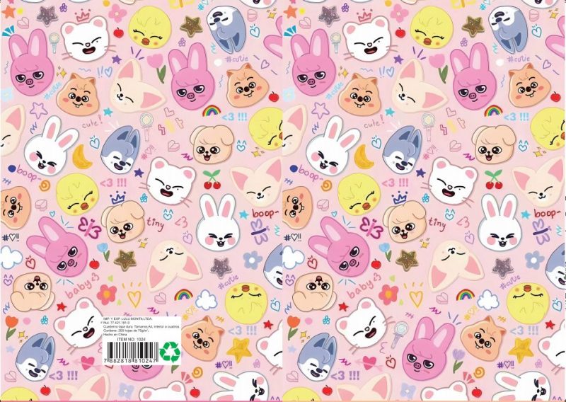 CUADERNO A4 3 MATERIAS 200 HOJAS