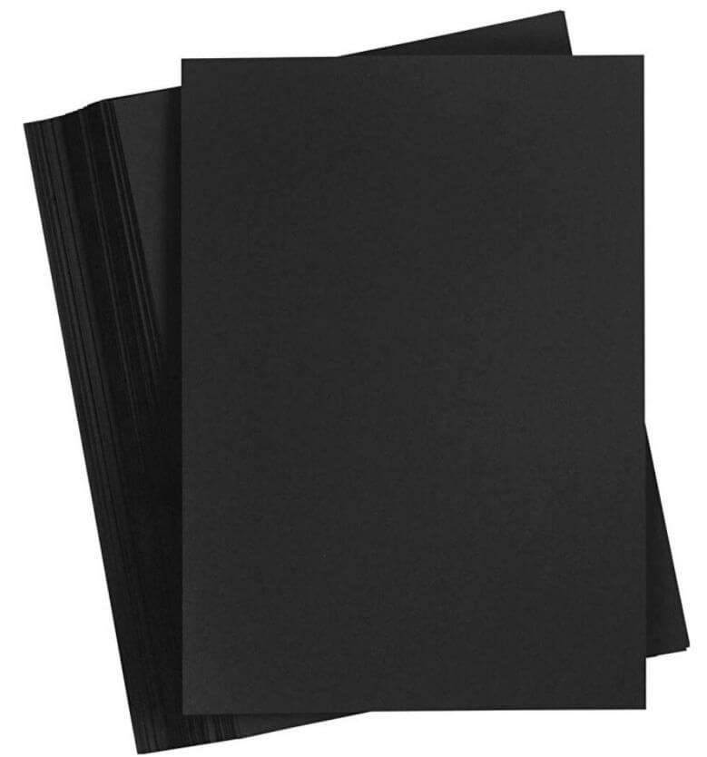 Papel Bond Negro