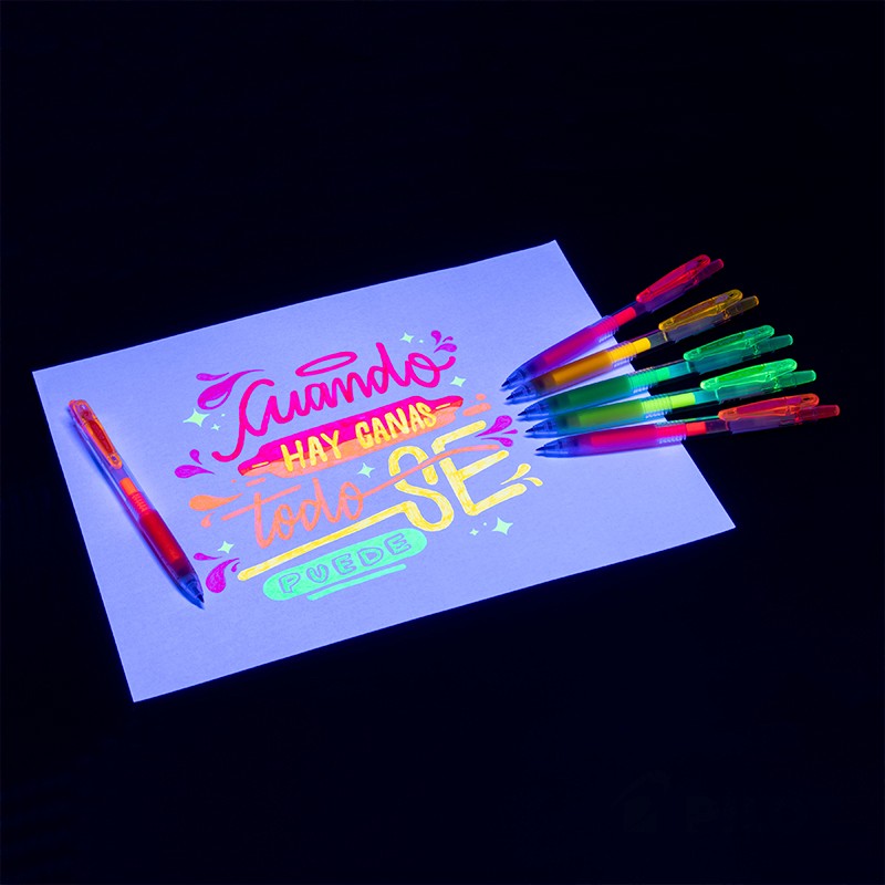 Lapices POP'LOL 6 COLORES NEÓN Pilot
