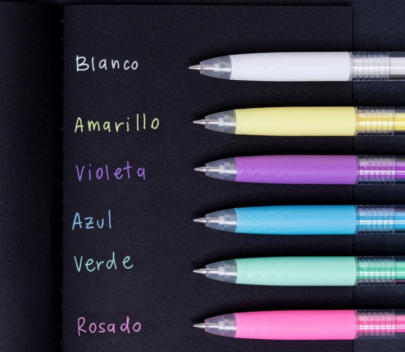 Lapices Pop'lol Pastel 6 Colores Pilot