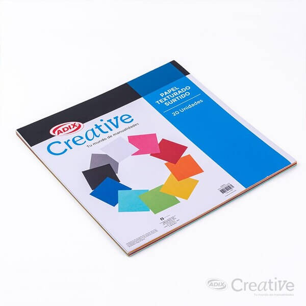 Papel Texturado 12 Plgx12 PLG Surtido 20u (010) Creative