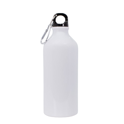Botella blanca metálica sublimable 600 ml