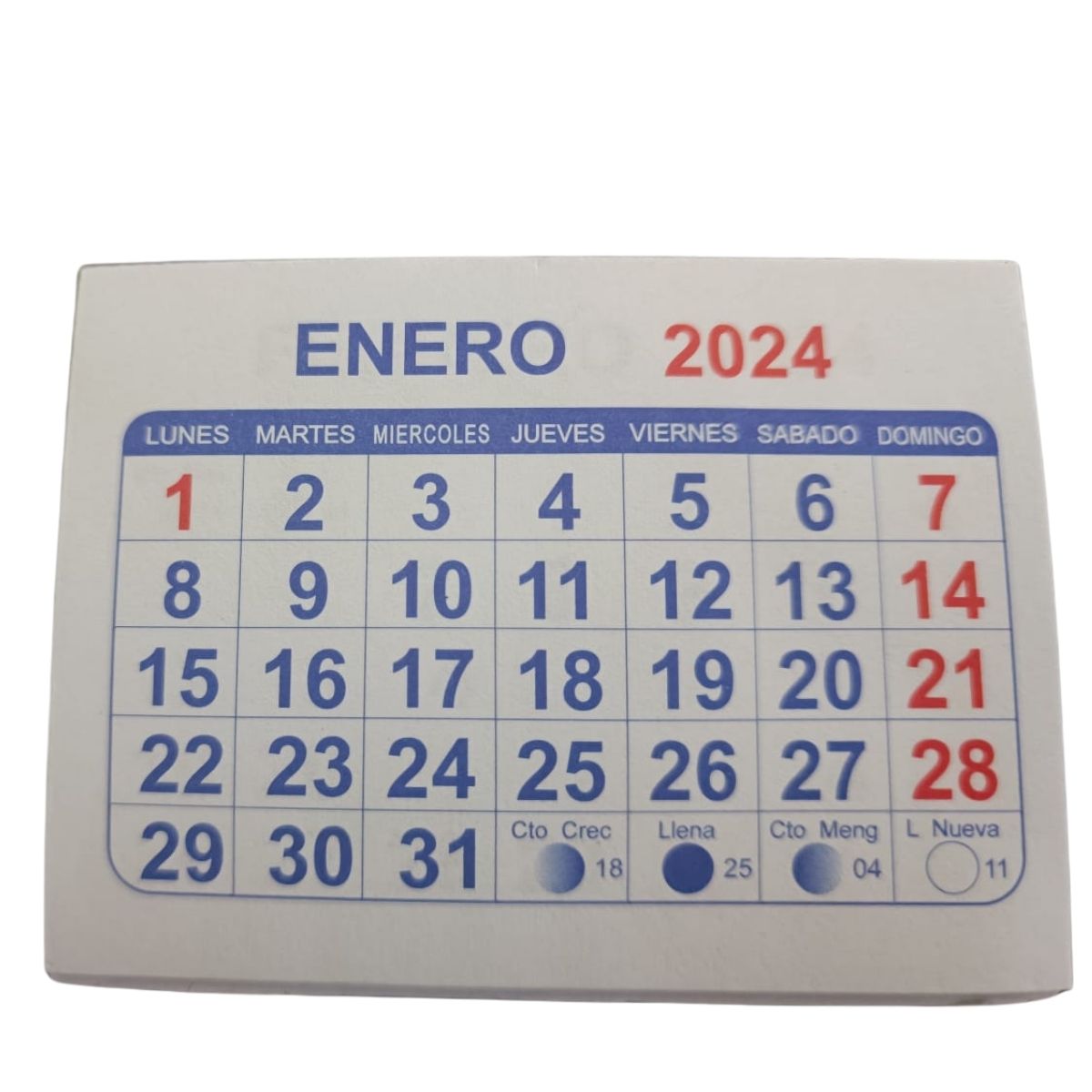 taco mini calendario 2024 Maluinsumos