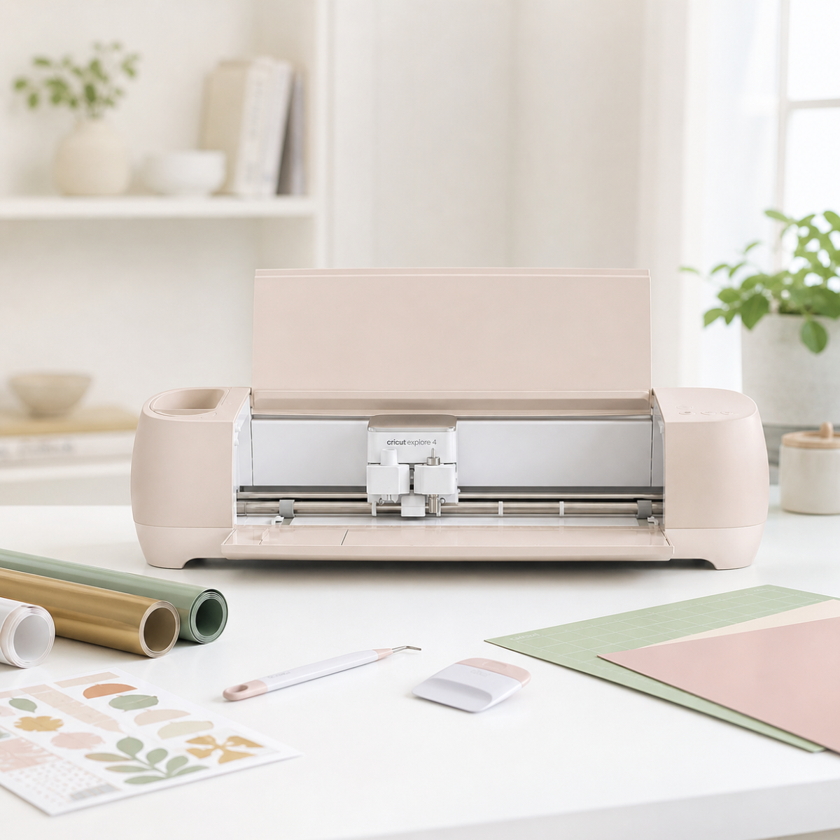 Cricut Explore 4 Plotter Corte Stickers Vinilo Sublimacion
