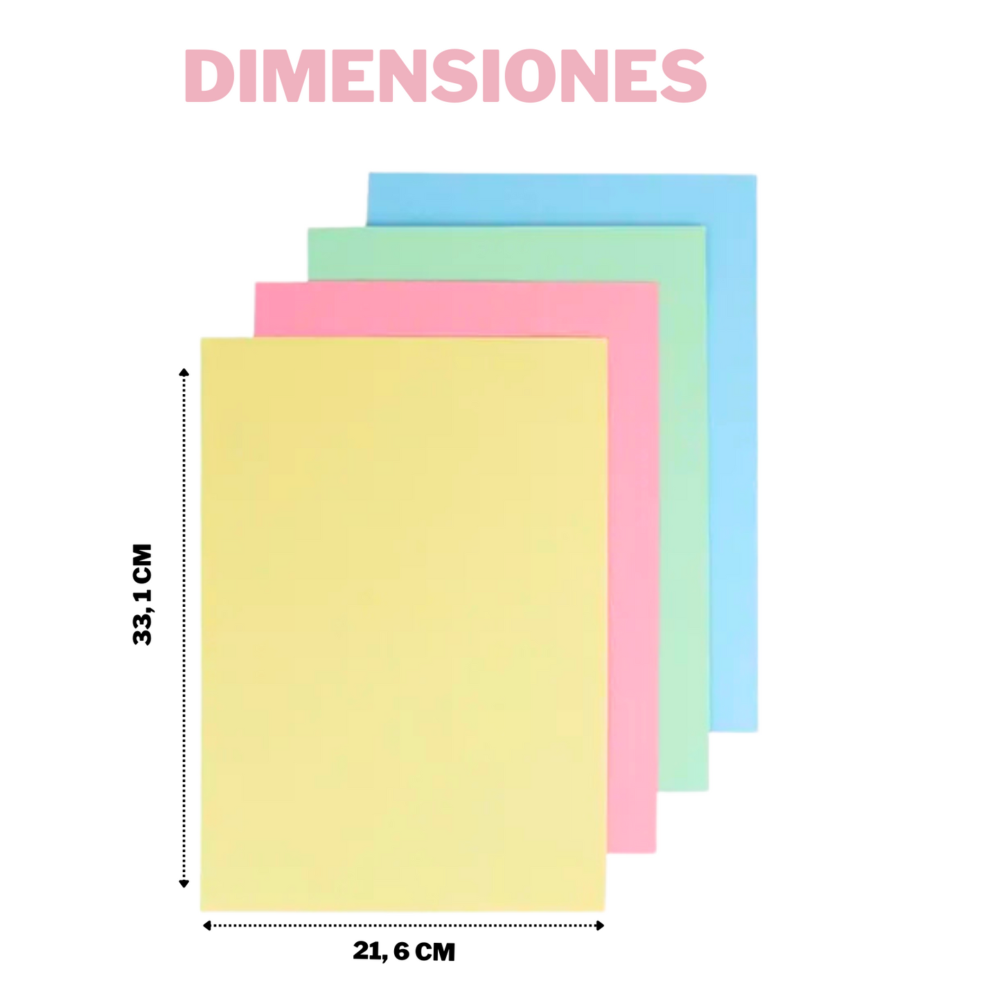 mix cartulina colores pasteles