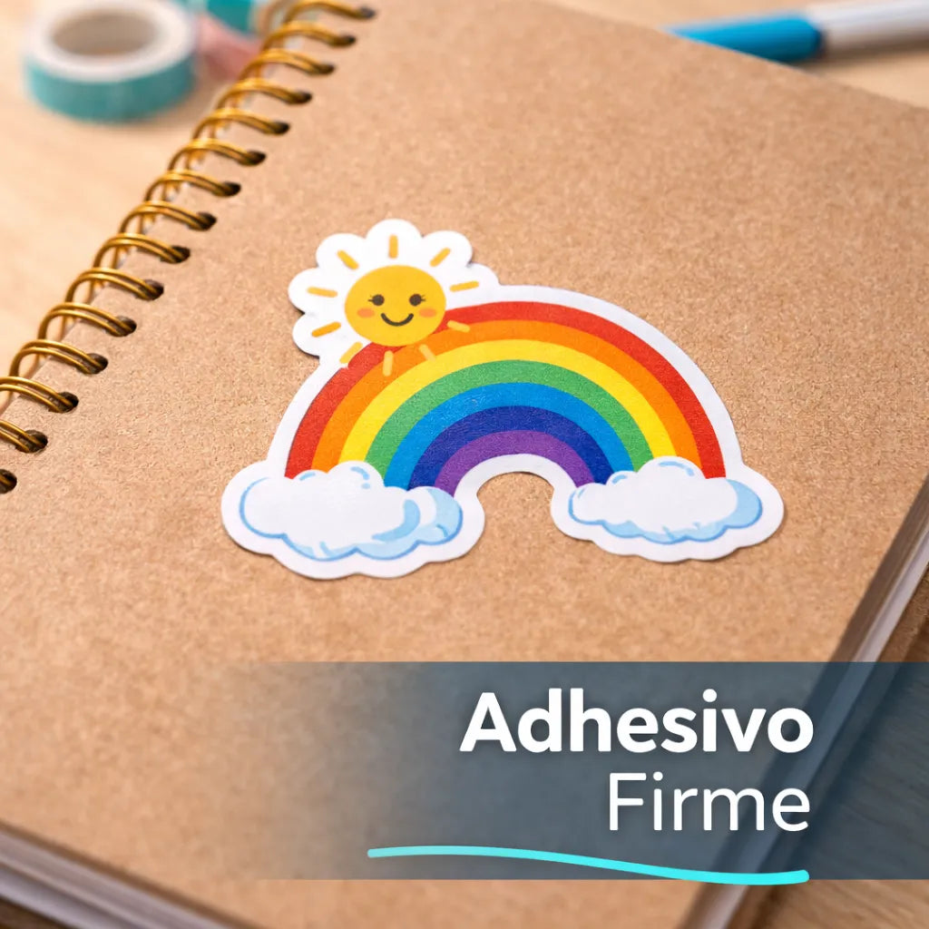 Papel Fotográfiico Adhesivo A4 Glossy 115gr 50 Hojas Once Blanco